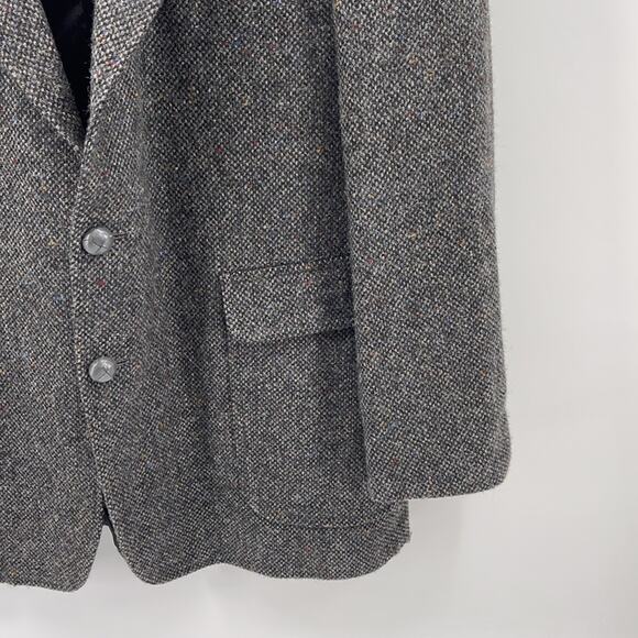 Vintage Cambridge Classic 100% wool tweed two button single vent sport coat 44R - Picture 4 of 7
